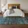 Premium Machine Washable Freixa AMF75 Peacock Rug