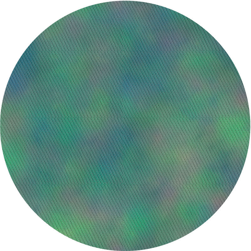 Wool Indoor Rug, Round 5'