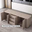 Bureau de direction 78,74 "en L beige avec armoire latérale 78,74"-1369033634