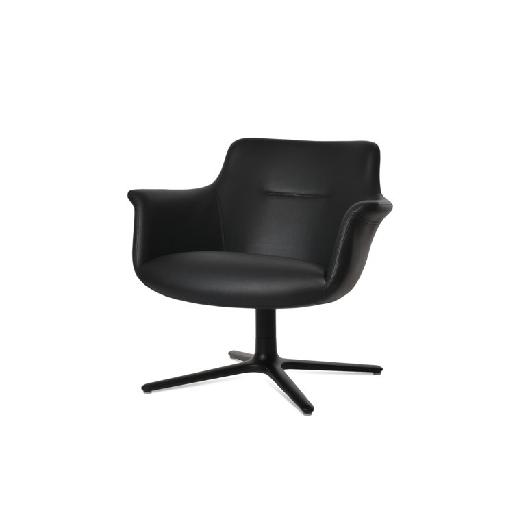 Sohoconcept Bottega Oval Swivel Lounge Chair 