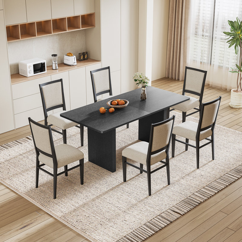 Dining Table, Black
