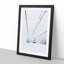 Ski Lift in Quebec Canada in Abstract - Picture Frame Graphic Art Print-55739671-55739674