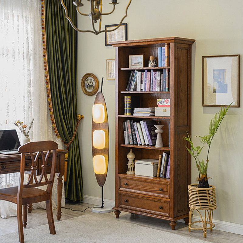 American Classical Style Bookcase, Brown