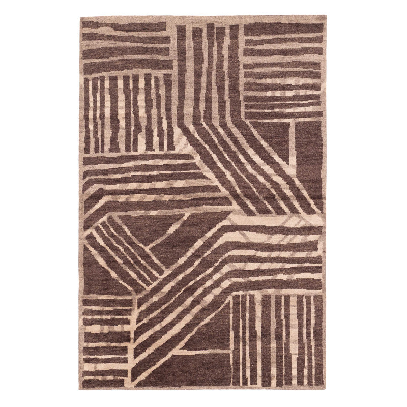 Tangier  Brown Rug 5'0" x 7'10"