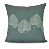 Goals, Gourds, And Gatherings Floral Indoor/Outdoor Reversible Throw Pillow