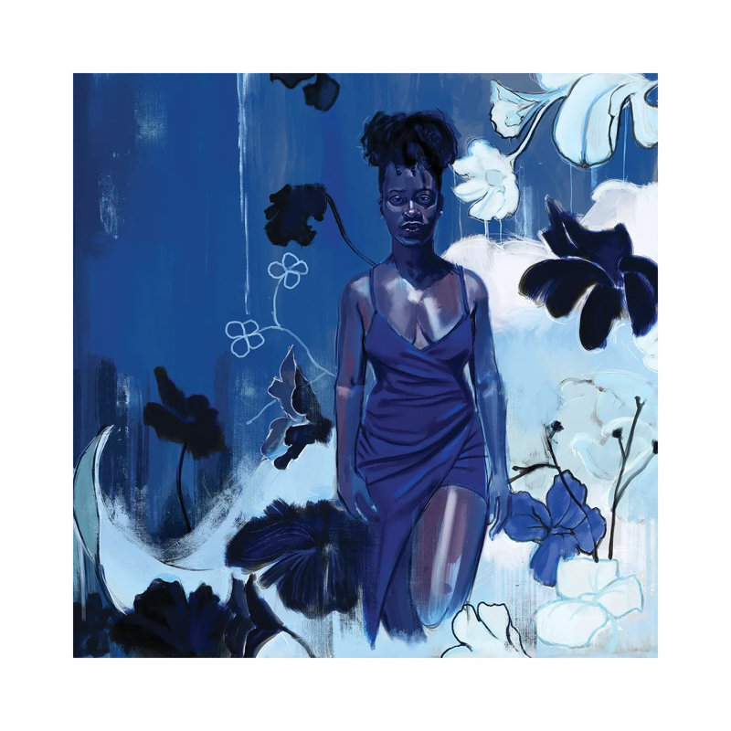 Alone by Gordon Rowe - Painting on Canvas, 45.72 cm H x 45.72 cm W x 1.91 cm D, Wrapped Canvas