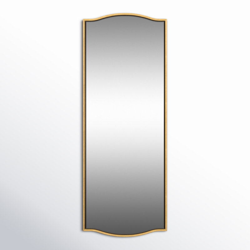Meagan Mirror, 48" x 18", Gold