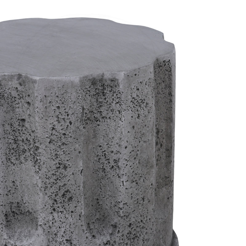 Tabouret de jardin Cement