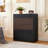 Expandable Swivel Shoe Cabinet with 1 Drawer, 90 Degree Corner Cabinet, Multifunctional Storage Combination Cabinet