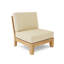 Luxe Outdoor Teak Lounge Chair