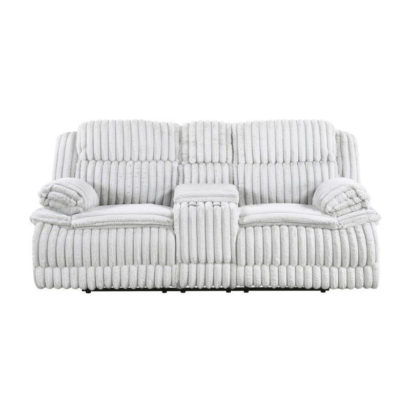 Causeuse inclinable double avec console centrale Goodland