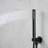 Circular 2-Function Thermostatic Complete Shower Faucet Set-134155032