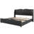 Modern Bed Frame with Wingback Head board-562774095-562774093