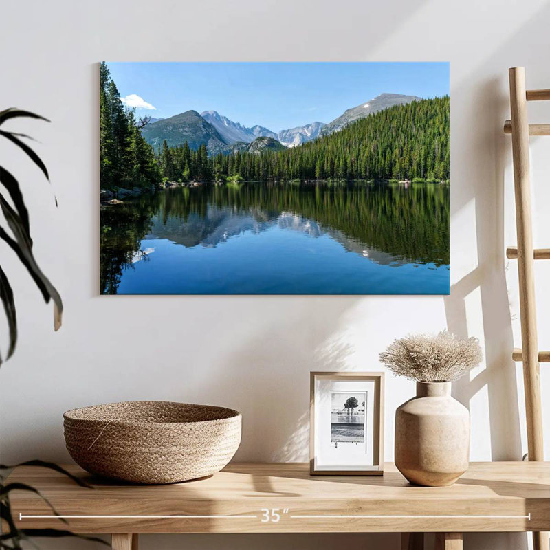 Paysage du lac aux ours d'Alvord, H 16 po x l 24 po