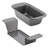Rachael Ray Bakeware Loaf / Meatloaf / Bread Pan with Removable Insert, 9 Inch x 5 Inch, Gray