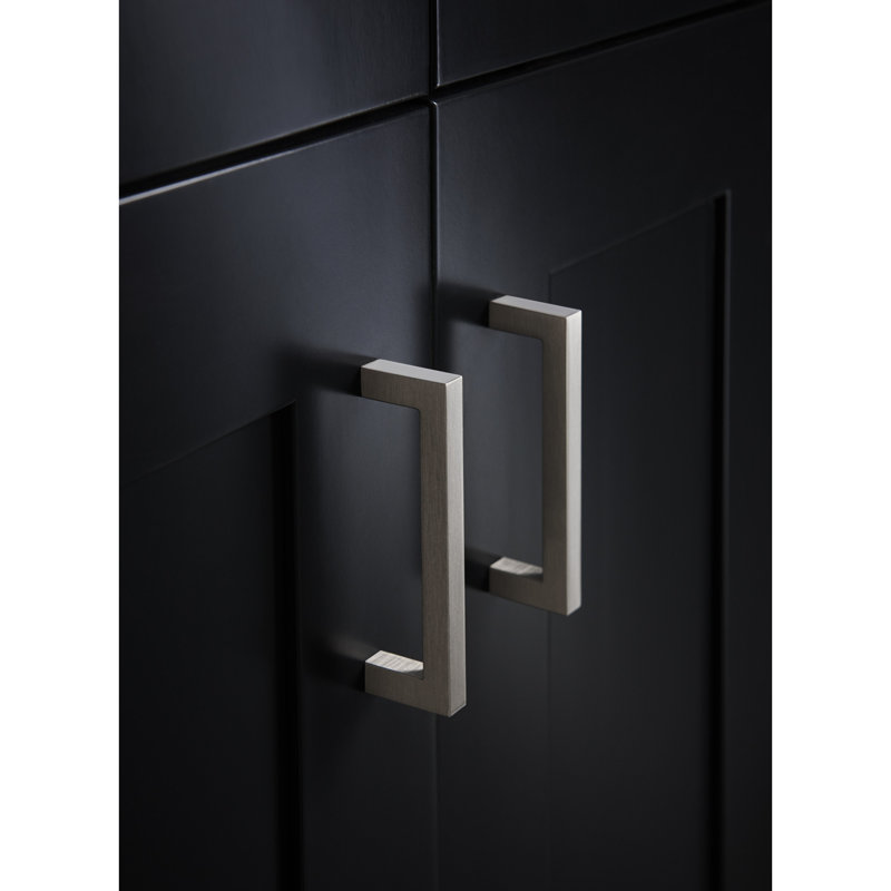 Square Bar pull, Tuscan Bronze, 12" Center to Center