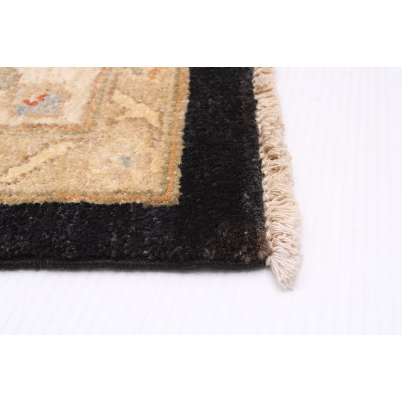 Tapis unique en laine noué à la main 8 pi 2 po x 9 pi 10 po New Age