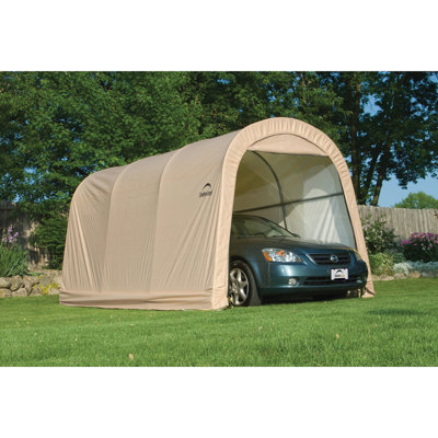 10' W x 14' 10" D Garage