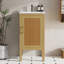Armoire de salle de bain 18 po avec rangement