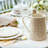Chloe Floral 2 LT Accent Pitcher in Beige