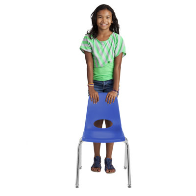 Chaise de classe empilable