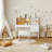 Kids Desk and Chair Set with Storage Drawers for Bedroom or Living Room-715129139