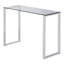 Boussingault 110cm Glass Top Console Table