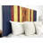 Doliver Multicolored Solid Wood Floating Panel Headboard-87055785-90156193