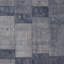 Gray Samsara Patchwork Wool Rug - 6'10" x 12'4"