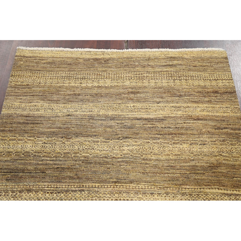 Striped Gabbeh Oriental Rug 4x6