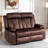 59.9'' Velvet Pillow Top Arm Reclining Loveseat-2136017726