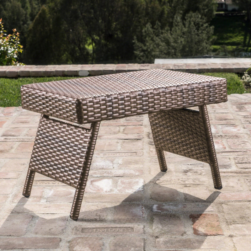Faux Table With Iron Frame In Color - 16" D X 24" W 15.75" H , Handmade, No Assembly Required Study Frame, Hand Crafted,