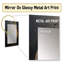 Bronze Moon Beam II - Modern Wall Mirror-1239103622