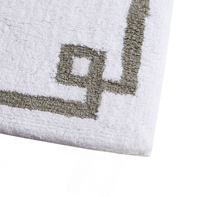 Cotton Tufted Bath Rug 24X72, Single - 2' x 6', White