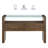 Kameah 48" Glass Top Sofa Table-1258221289