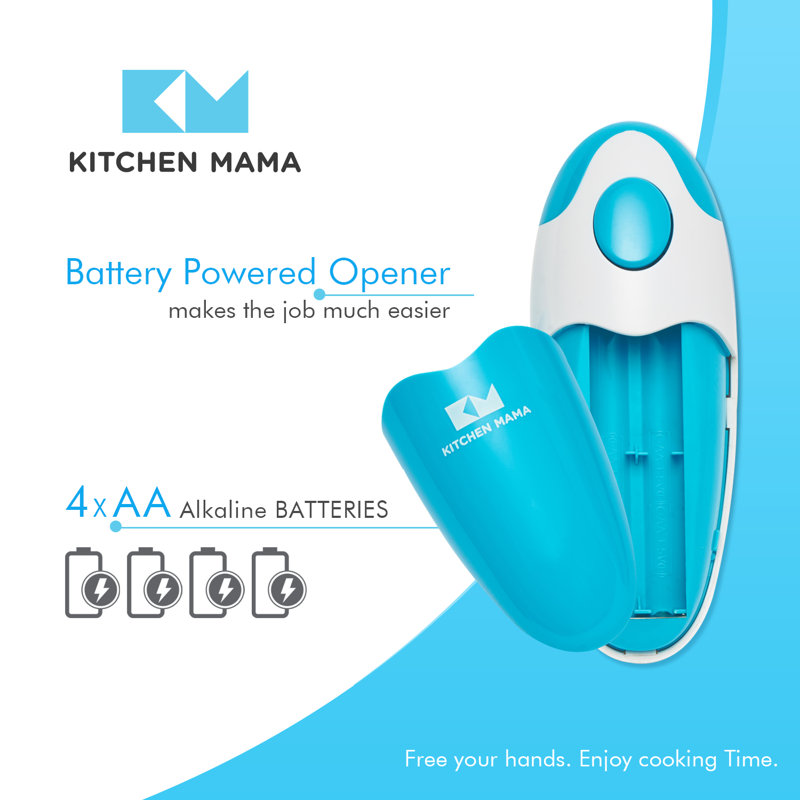 Auto Electric Can Opener, Sky Blue