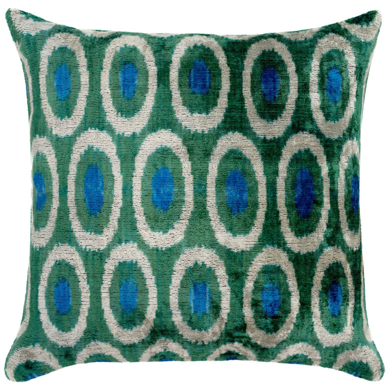 Coussin décoratif en velours
