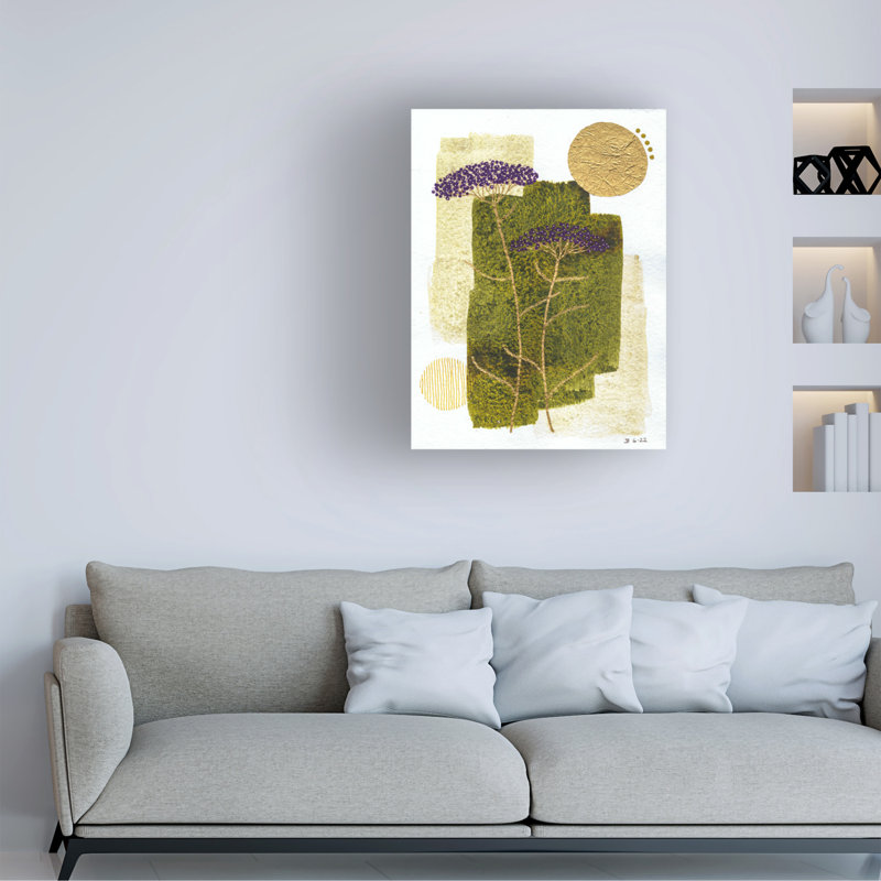Art sur toile Jocelyn Benford Golden Sun, H 19 po x l 14 po