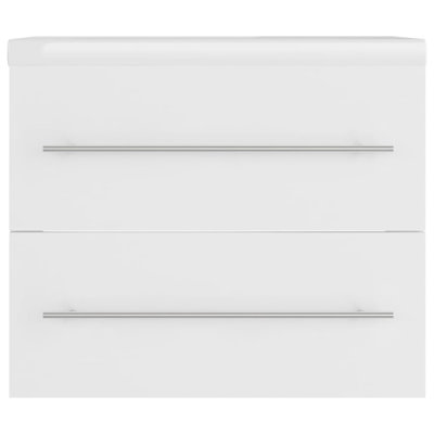 Kyre 610mm Single Bathroom Vanity with Drop In Ceramic Basin