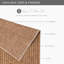 Non Slip Area Rugs Washable Carpet Pad Entryway Rug Weather Resistant Indoor and Outdoor Use 5004-114224219