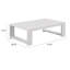 Table basse d'extérieur en aluminium Hoyt 47,25 po-1472960448
