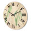 Horloge murale en bois à deux branches de saule-63902675