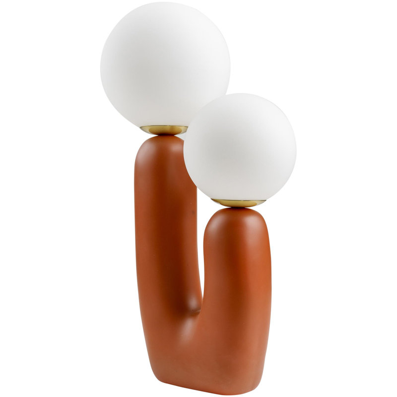 Pimento Resin Novelty Lamp, Brick