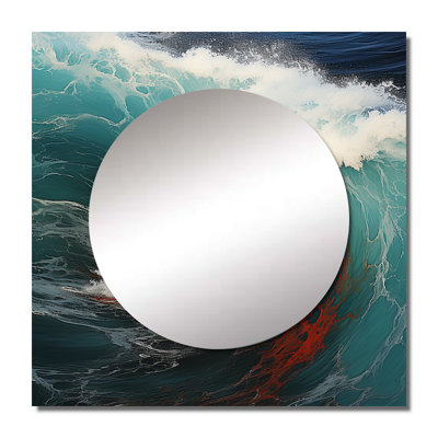 Jackhenry - Coastal Square Mirror Wall Art For Bathroom
