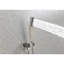 Pomme de douche 12 po: fixation au plafond, laiton, douche à effet pluie relaxante-117417152