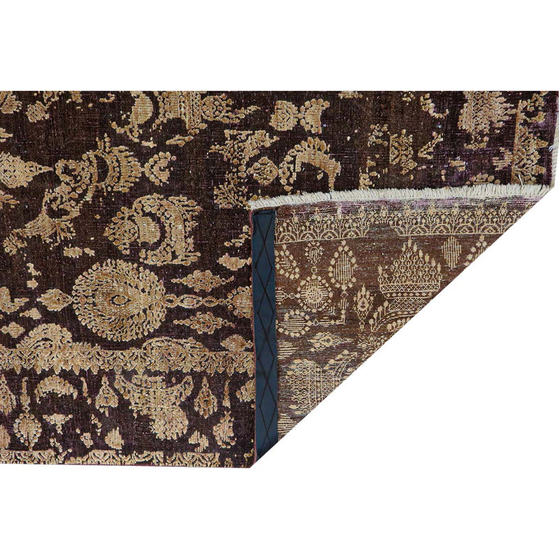 Ikat Area Rug, Rectangle 8' x 10'