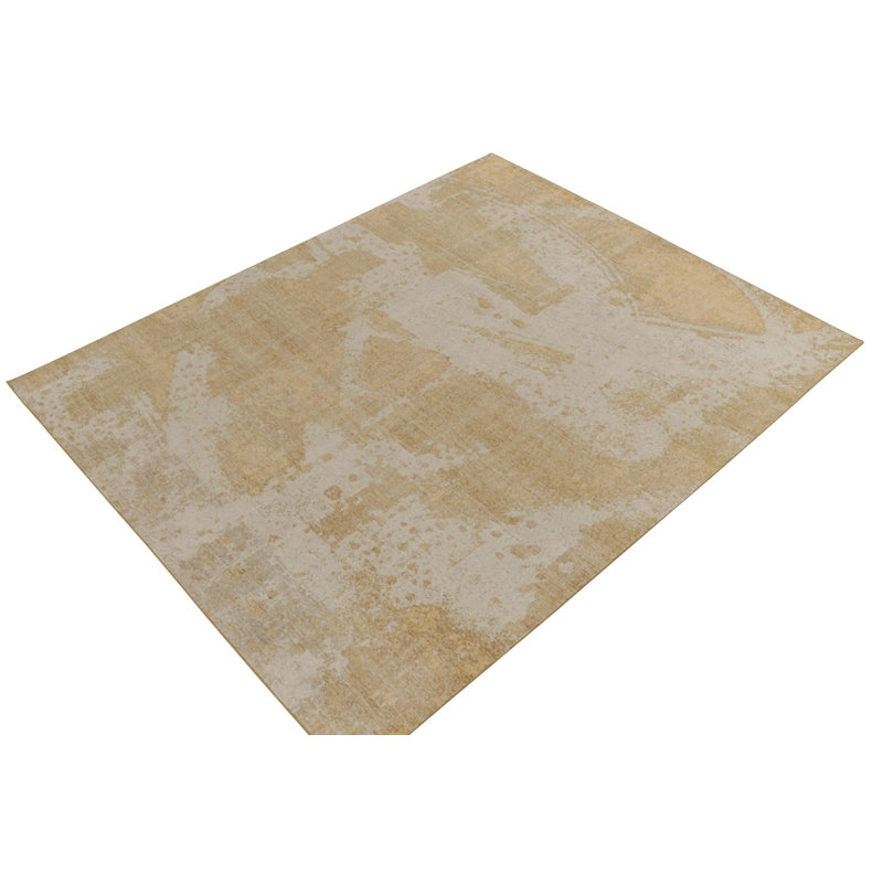 Homage Hand Knotted Wool Geometric Area Rug, Rectangle 10' x 14'