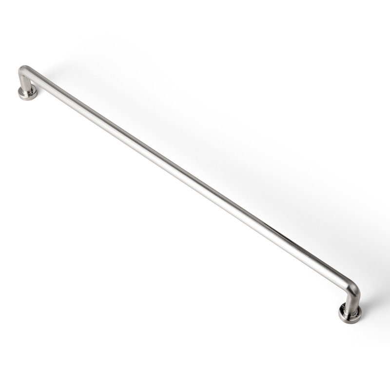 Ensemble de poignées de barre de centre à centre, 12 3/5'', Nickel satiné