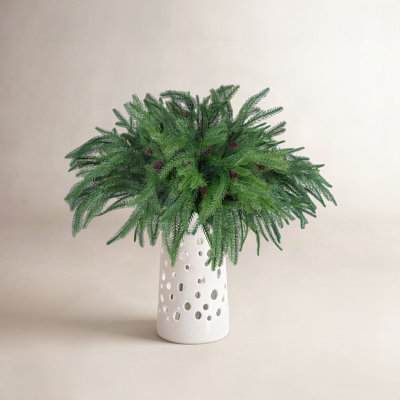 18" Norfolk Pine Branch