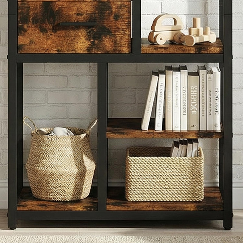 152.4cm H x 74cm W Metal Standard Bookcase
